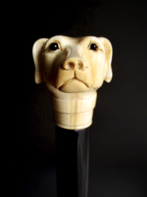古代エジプト　犬　杖　スティック　アンティーク 蒐集家のためのアンティークステッキ