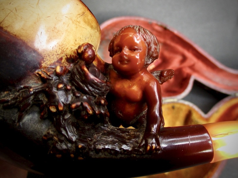 アンティークのメシャムパイプ〜白き女神