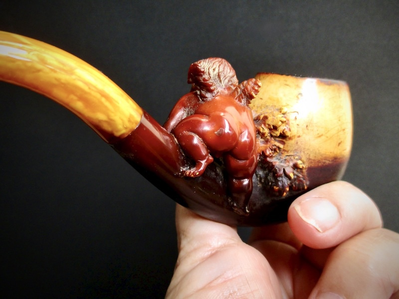 アンティークのメシャムパイプ〜白き女神